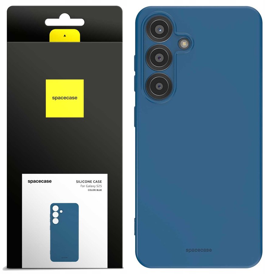 SpaceCase Etui Silicone Case 3.0 Galaxy S25 blue standard