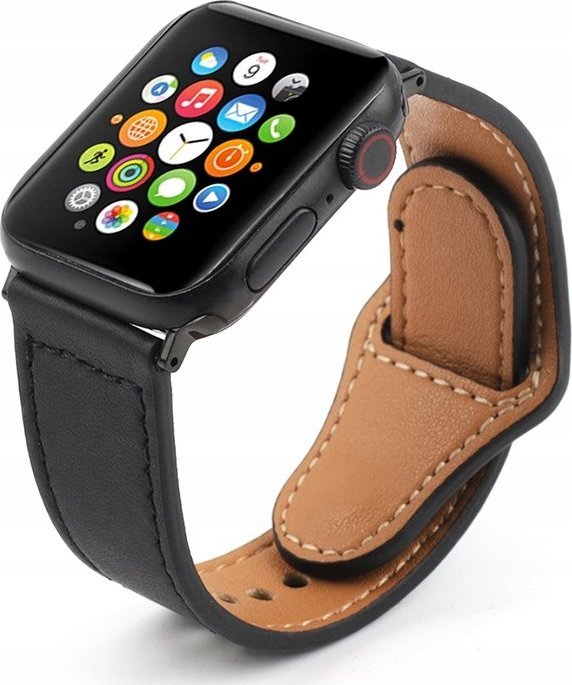 PASEK SKÓRZANY do APPLE WATCH 1 2 3 4 5 6 7 SE