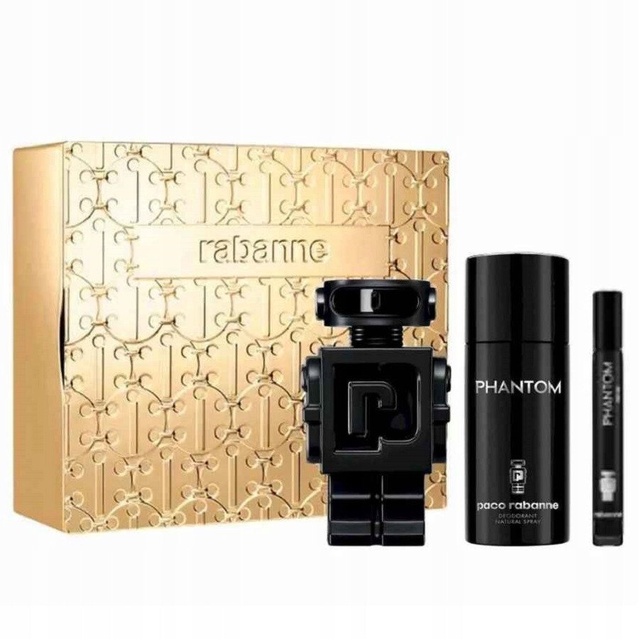 Paco Rabanne Phantom zestaw perfumy spray 100ml + dezodorant spray 150ml + miniatura perfum 10ml