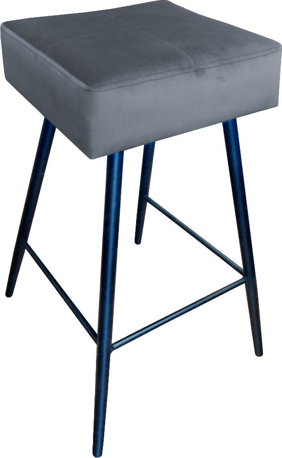 Atos Hoker OLIMP BL VELVET ciemno szary w stylu loft ATOS