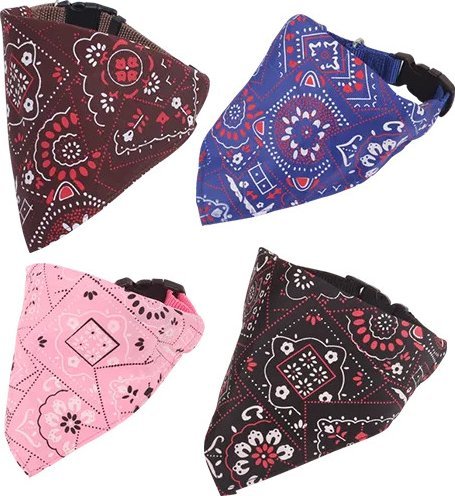 Nobleza Trójkątna bandana z nadrukiem Trójkątna bandana z nadrukiem