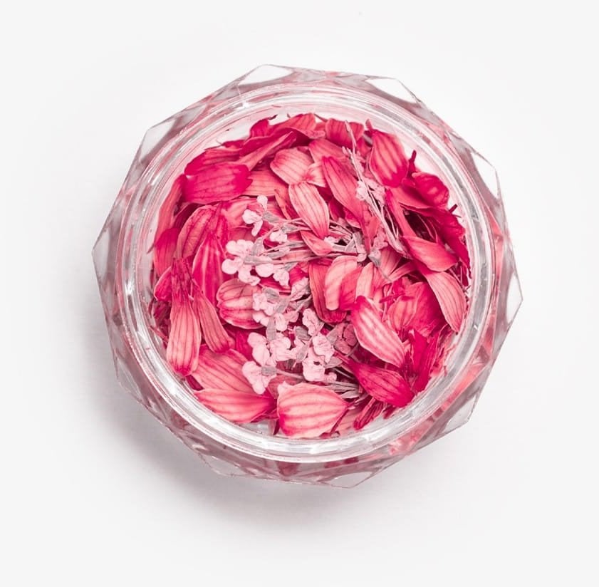SEMILAC Flower Flakes Coral Blossom