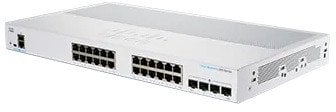 Cisco Cisco switch CBS250-24T-4X, 24xGbE RJ45, 4x10GbE SFP+, fanless - REFRESH