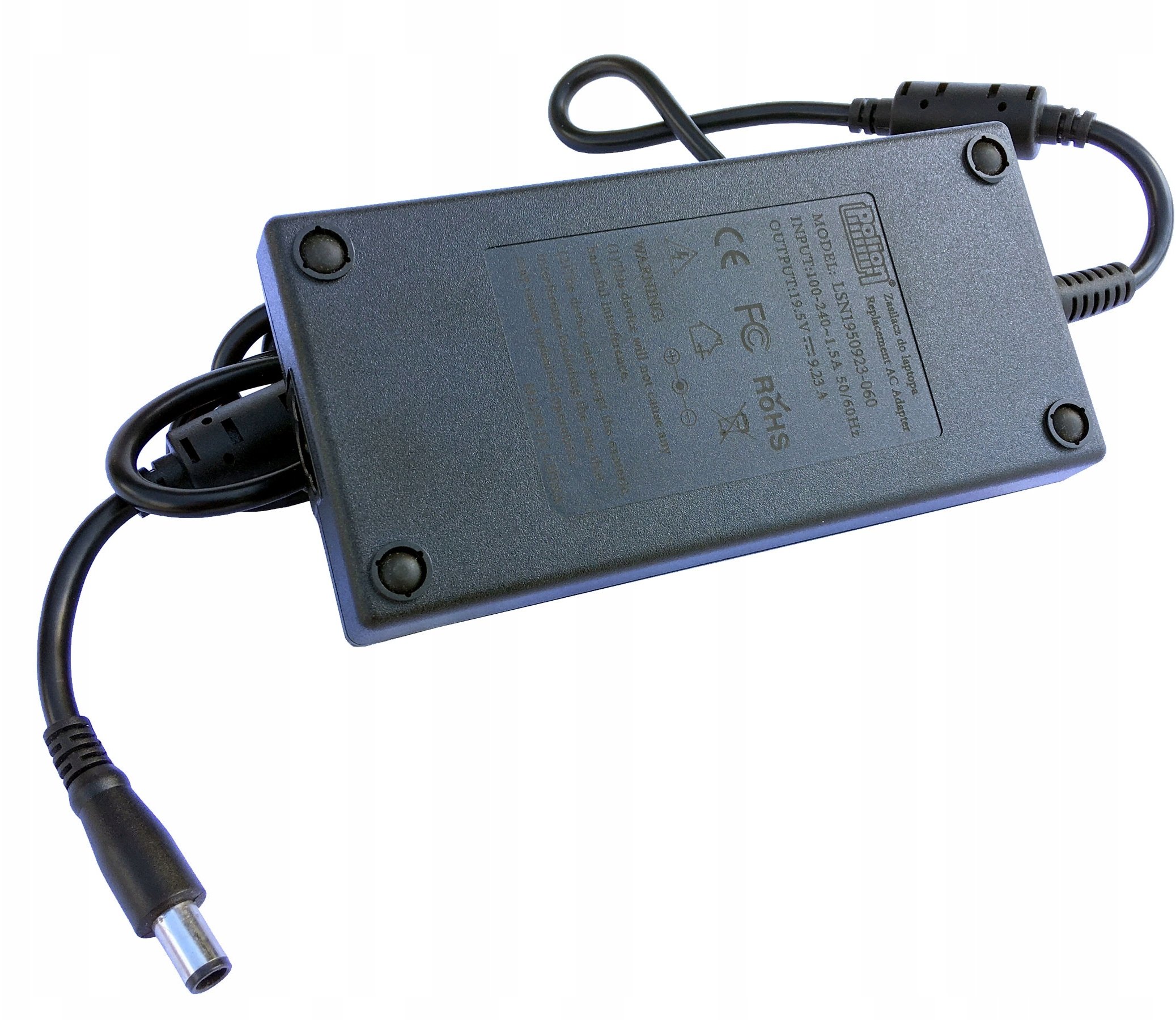 Zasilacz do laptopa DELL 180W 19,5V 9,23A wtyk 7,4x5,0mm pin