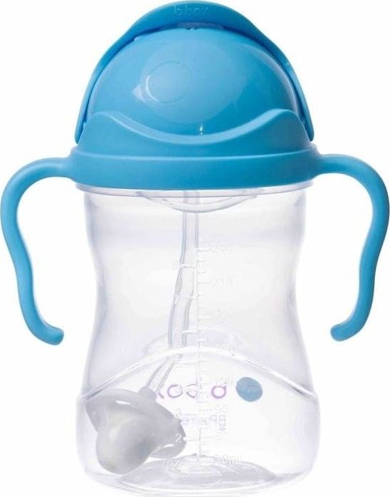 B.Box Innowacyjny Bidon ze Słomką Borówkowy Nowy 240ml 6m+ B.Box