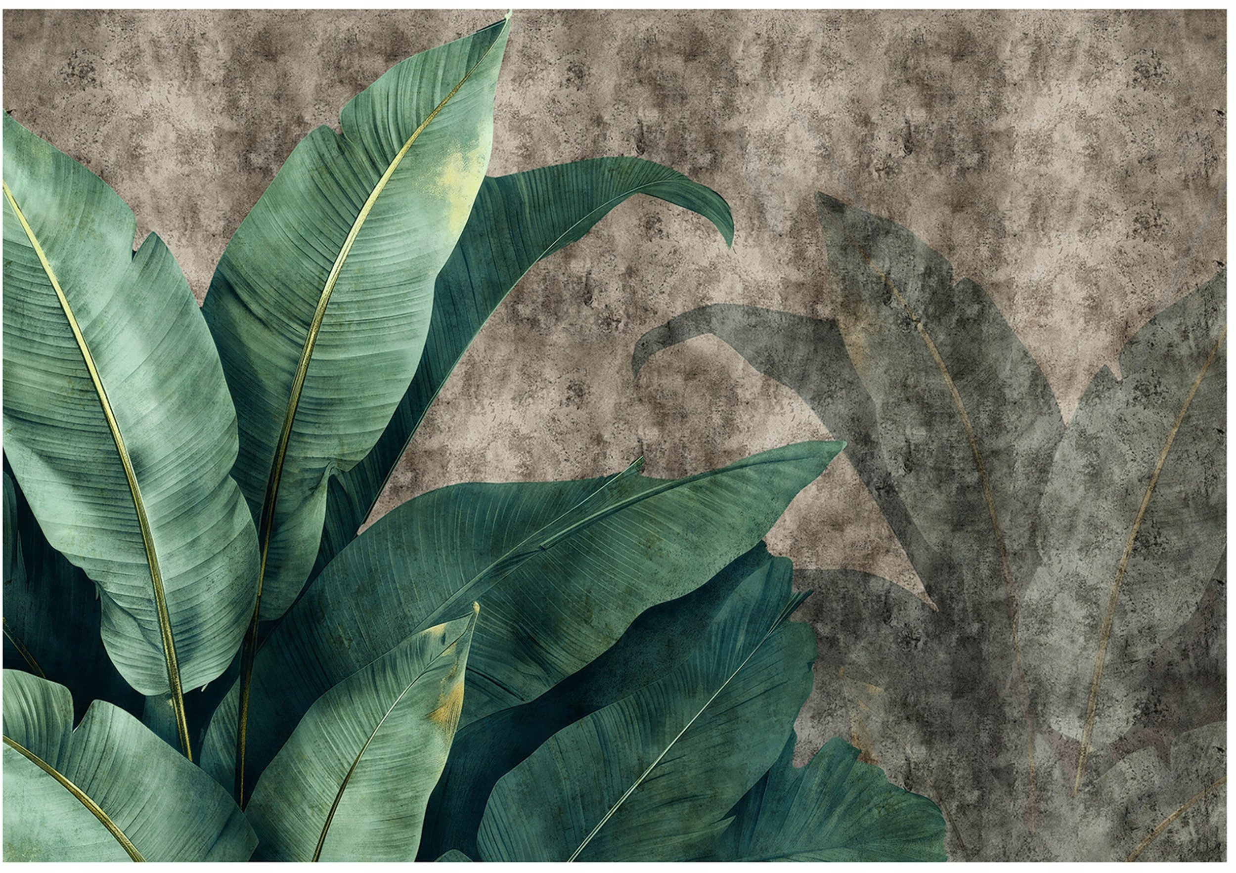 Fototapeta Liście Abstrakcja Sypialnia Salon Tapeta Flizelina 250X175