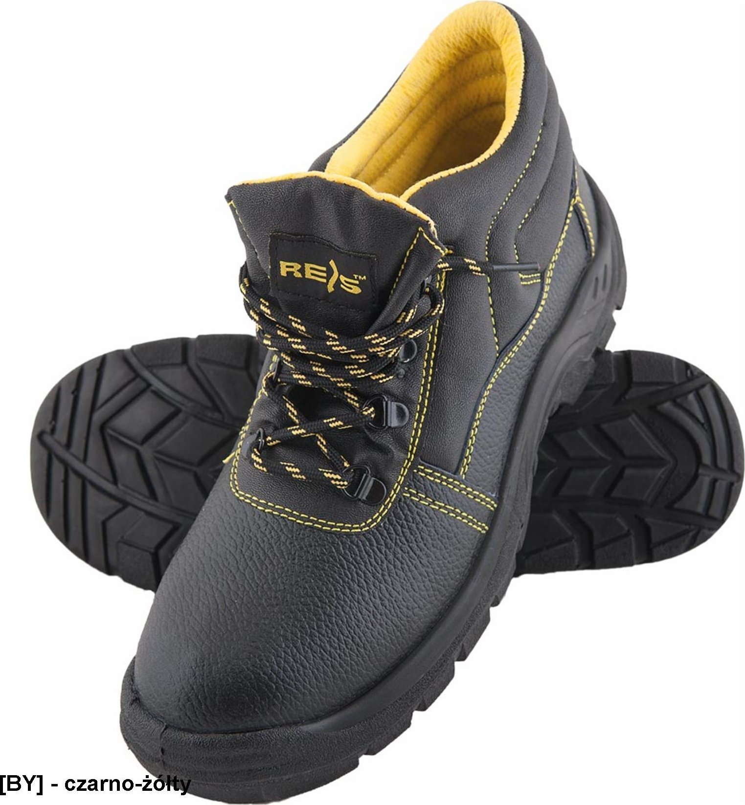 R.E.I.S. BRYES-T-SB - buty robocze typu trzewik z metalowym podnoskiem 42