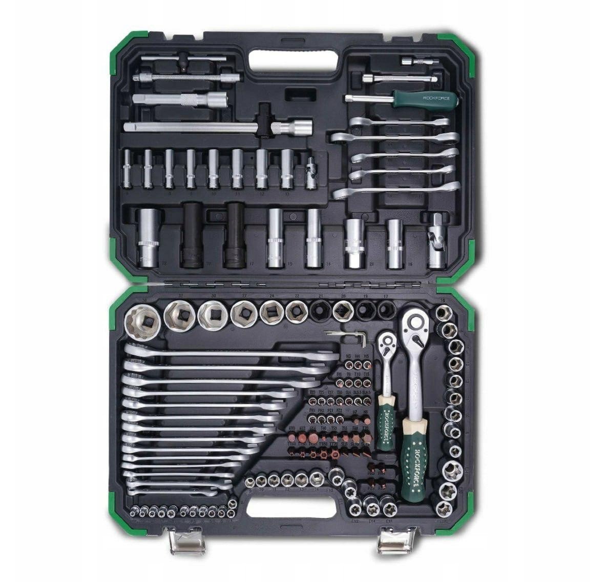 Zestaw narzędzi 74el. 1/4" 1/2" (6-kątnych) (10-22mm)