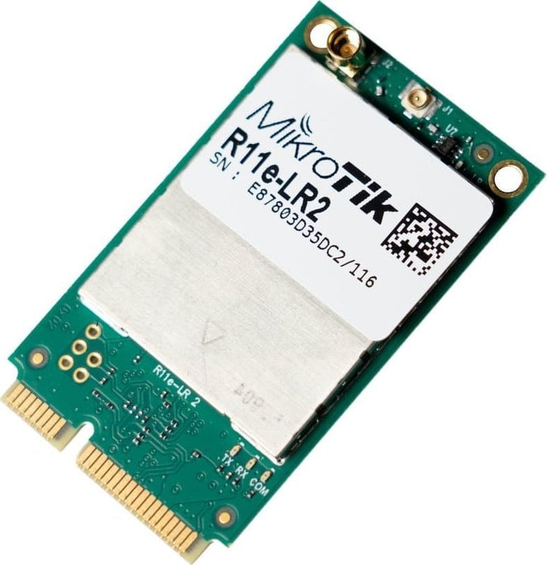 Antena MikroTik MIKROTIK R11E-LR2 MINIPCI-E CARD FOR 2.4GHZ FREQUENCY
