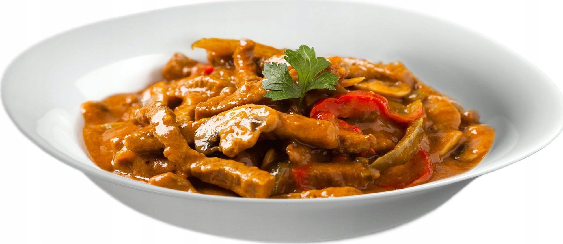 Kadax KADAX Talerz Obiadowy 23cm Głęboki Biały Kwadrat