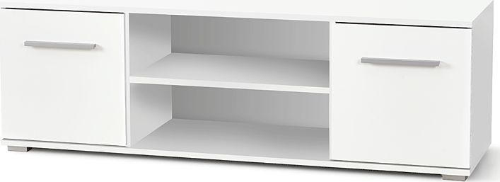 Elior Skandynawska biała szafka RTV - Lines