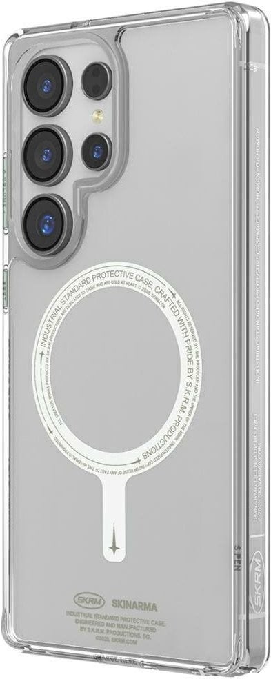 Etui Skinarma Saido MagSafe do Samsung Galaxy S25 Ultra niteglow