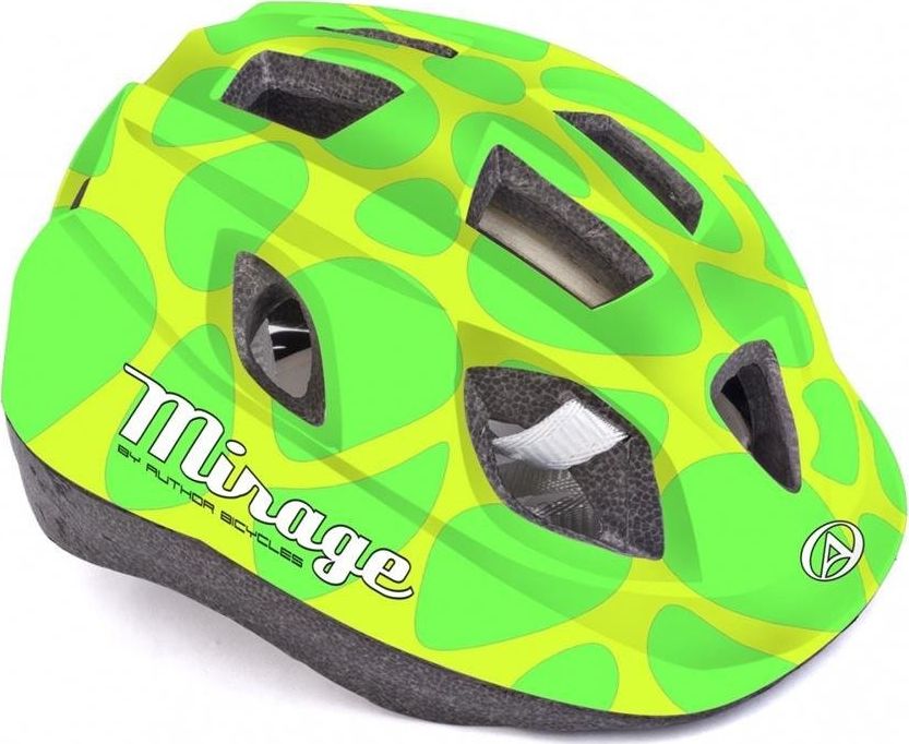 Author Kask Author Mirage żółto-zielony 48-54 uniwersalny