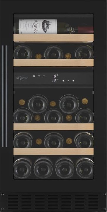 Chłodziarka do wina mQuve mQuvee WCD40AB Czarny mat do wina do zabudowy podblatowej WineCave 700 40D
