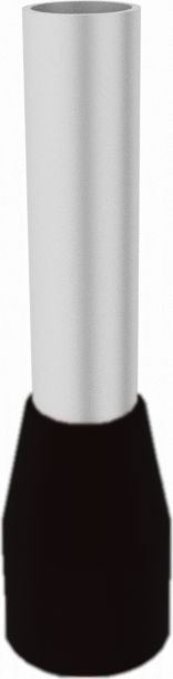 Elpromet 100szt. E1,5/8mm Końcówka tulejkowa izolowana 1,5mm2 czarna E1508 Elpromet 0460