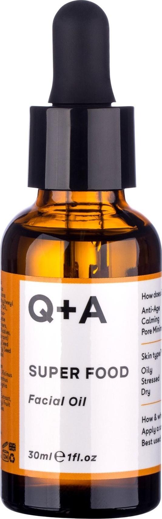 Q+A Q A Super Food Facial Oil Serum do twarzy 30ml