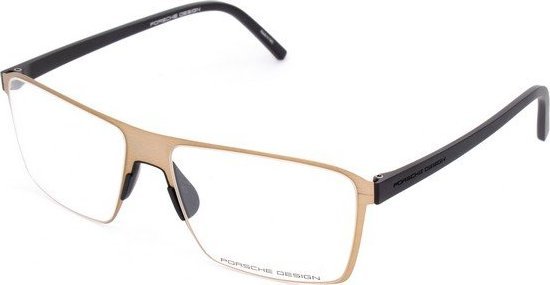 Porsche Ramki do okularów Męskie Porsche P8309-C Brązowy ( 56 mm)