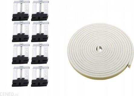 Kuchinox Zestaw montażowy do zlewów wpuszczanych klipsy i taśma