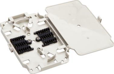 Alantec Kaseta (tacka) spawów światłowodowych z uchwytami na 12 spawów ALANTEC - ALANTEC