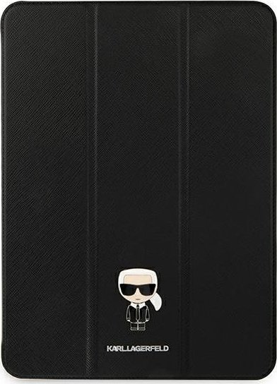 Etui na tablet Karl Lagerfeld KLFC11OKMK iPad 11" Pro 2021 Book Cover czarny/black Saffiano Karl Iconic