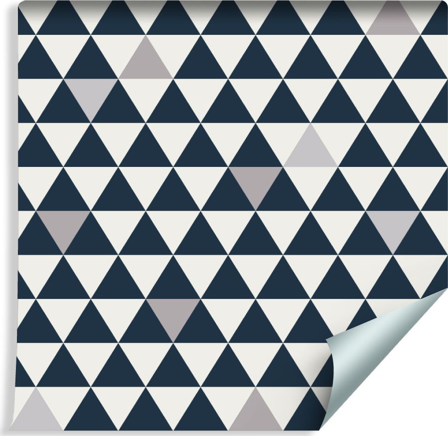 Muralo Tapeta GEOMETRYCZNA - Klasyczne Trójkąty