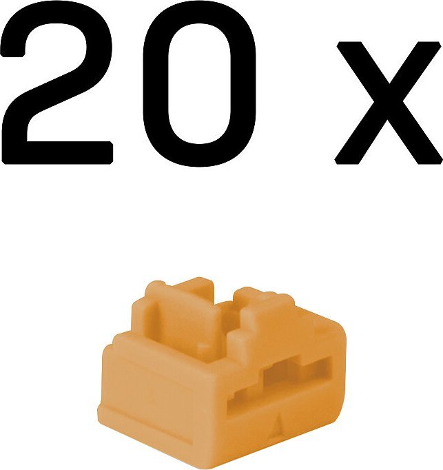 ZUB Lindy RJ45 Port Lock Orange