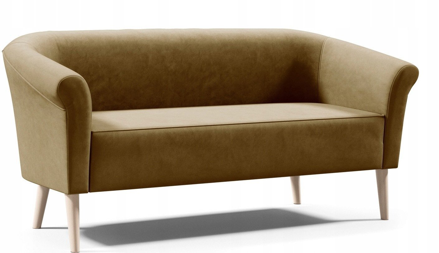 Sofa ESPERO styl skandynawski 3 osobowa welur monolith 48