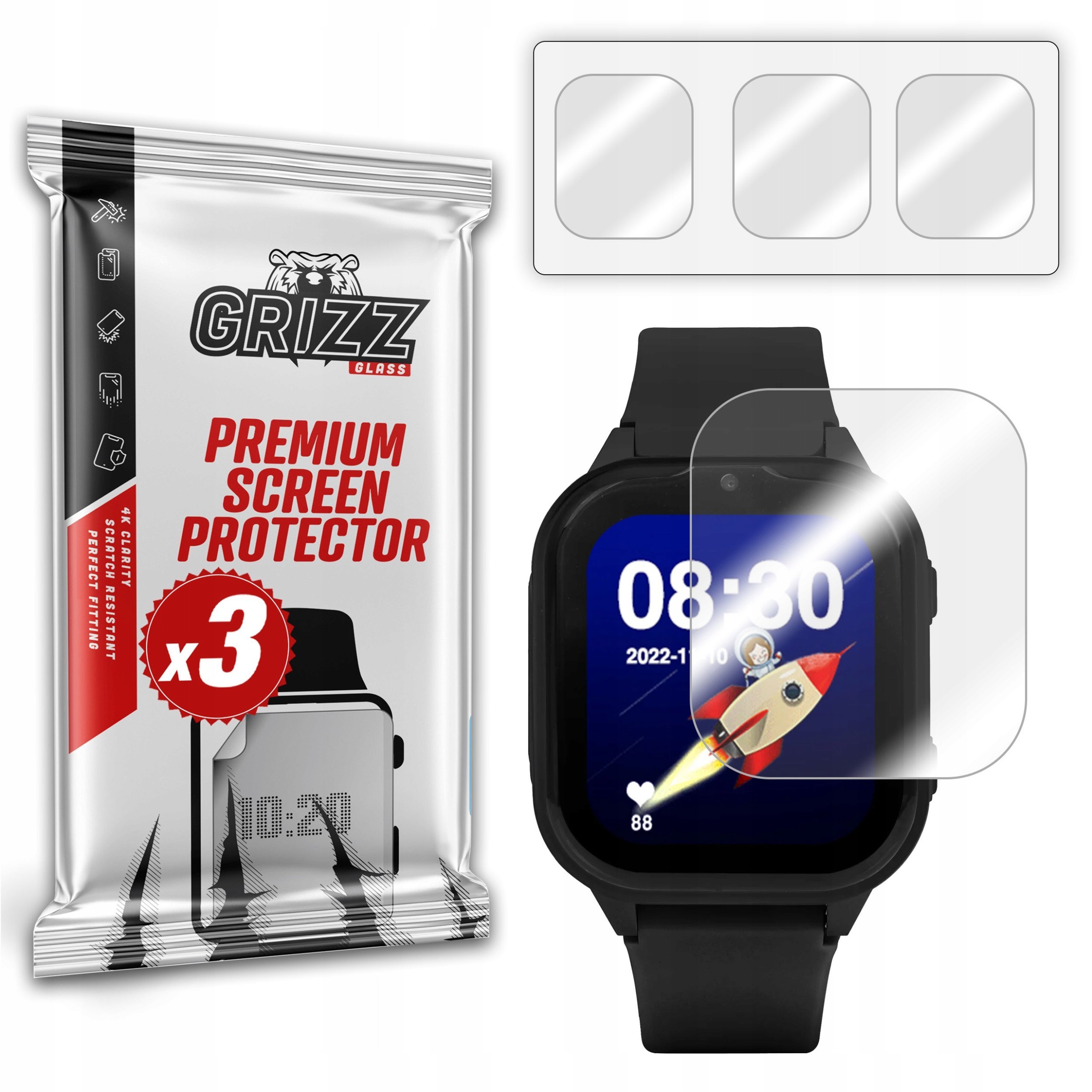 Folia hydrożelowa GrizzGlass Hydrofilm do Garett Kids Sun Ultra 4G