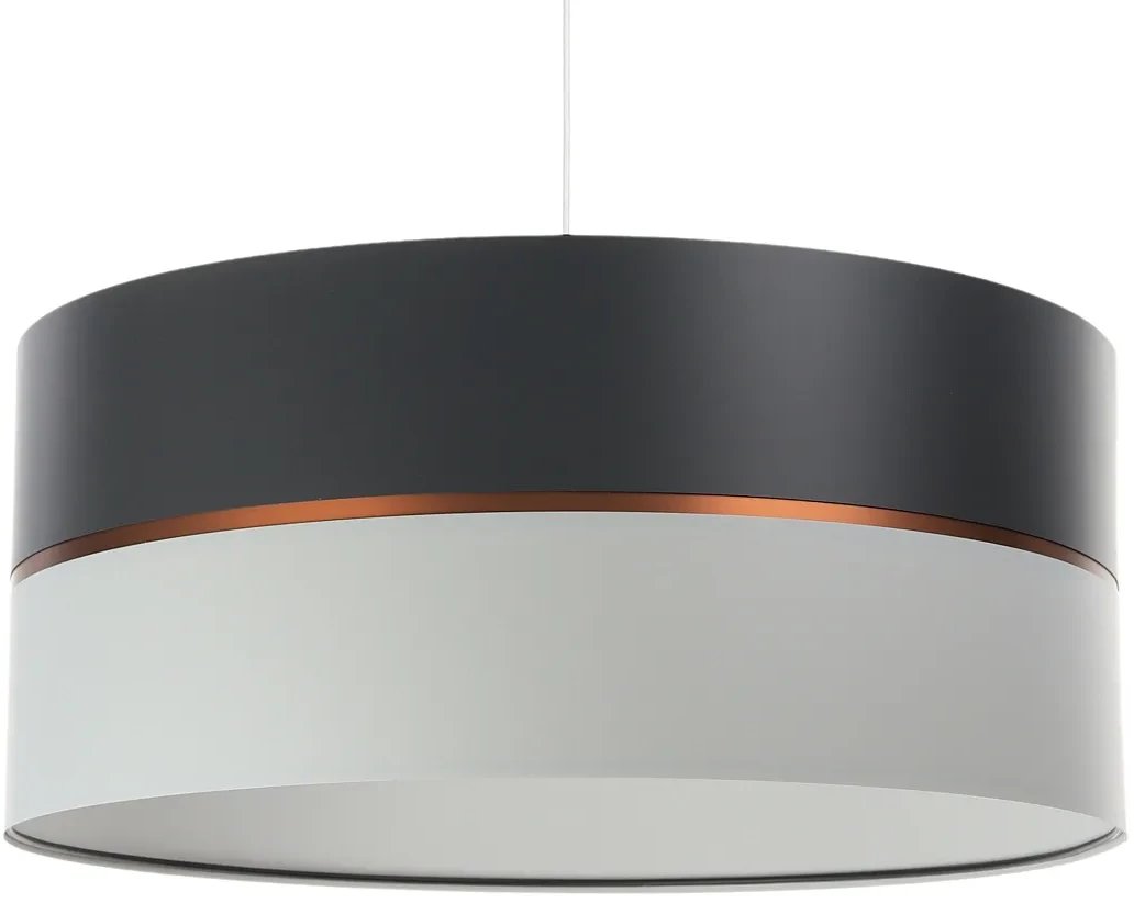 Lampa wisząca SIMPLY GLAMOUR 60 jasnoszara/ciemnoszara BPS KONCEPT