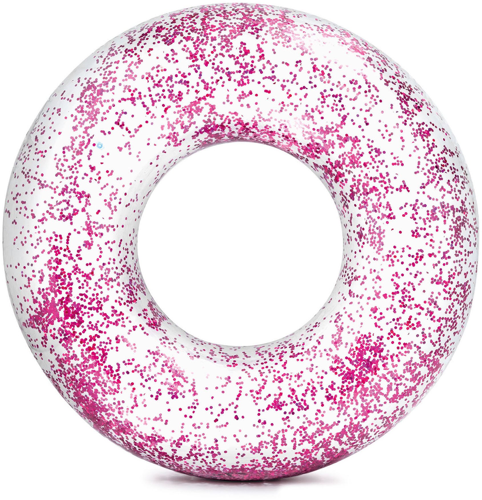 Brokatowe koło do pływania 107x27 cm INTEX 56274 różowe