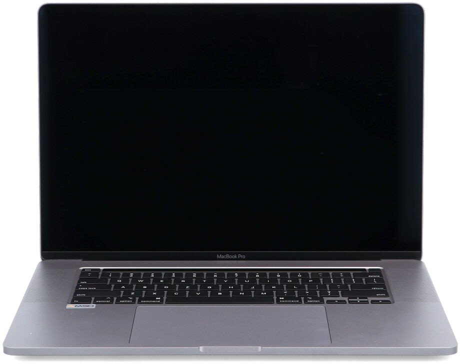 Apple MacBook Pro 16" A2141 2019r. SPACE GRAY i7-9750H 32GB 512GB SSD 3072x1920 AMD Radeon Pro 5300M Klasa A- MacOS Big Sur