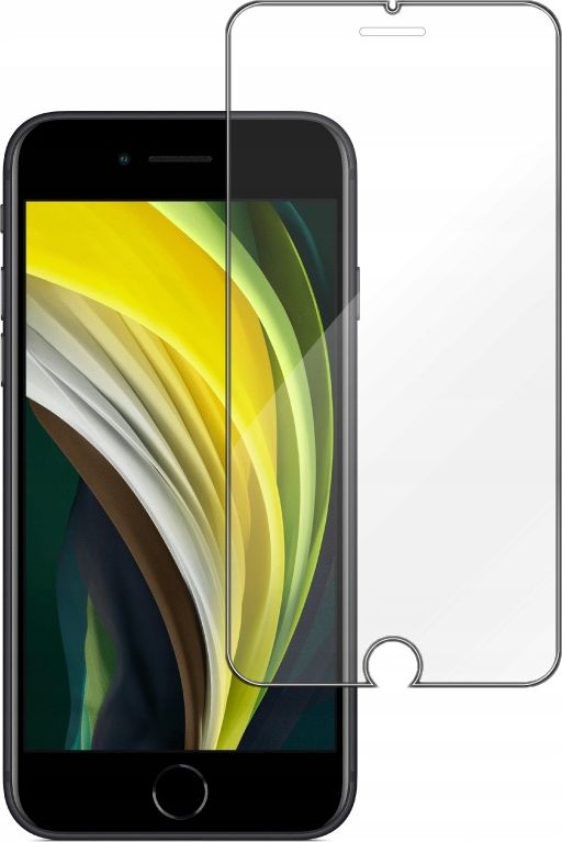 etumi Szkło Hartowane Do Iphone 7 / 8 / Se 2020 | Szybka Szkiełko Ochronne Na Ekran Twarde Płaskie Przód / Ochrona Matrycy Telefonu Glas0004