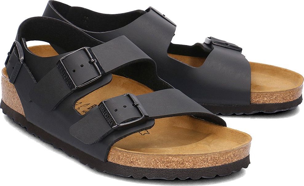 Birkenstock Sandały męskie Milano grafitowe r. 45 (0034791)