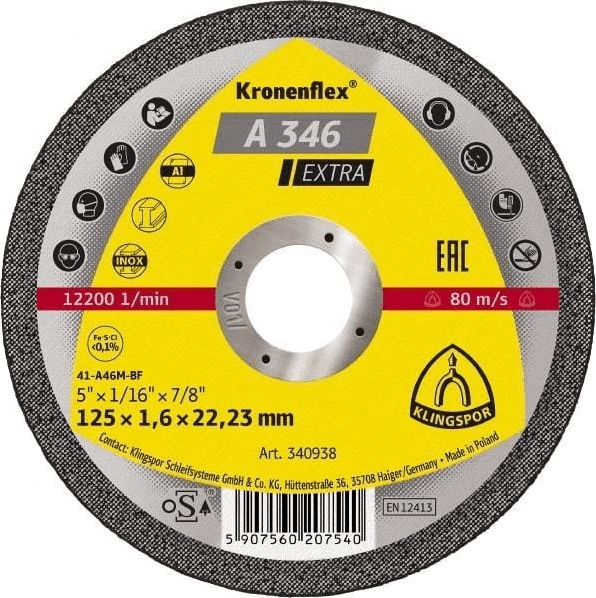 Klingspor tarcza do cięcia metalu 230mm x 1,9mm x 22,2mm (340952)