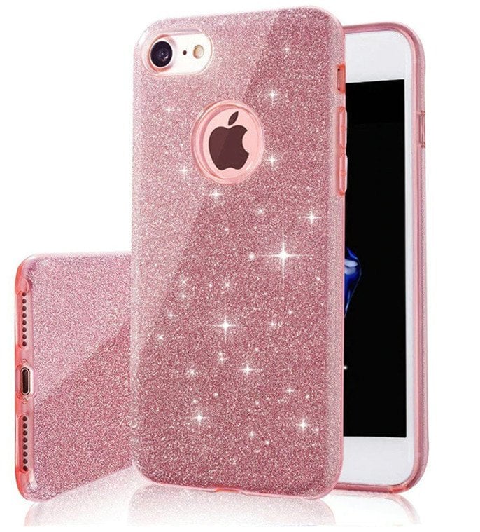 ETUI GLITTER SAMSUNG A55 5G POKROWIEC RÓŻOWY NAKŁADKA PLECKI BLING GLITTER BACK CASE
