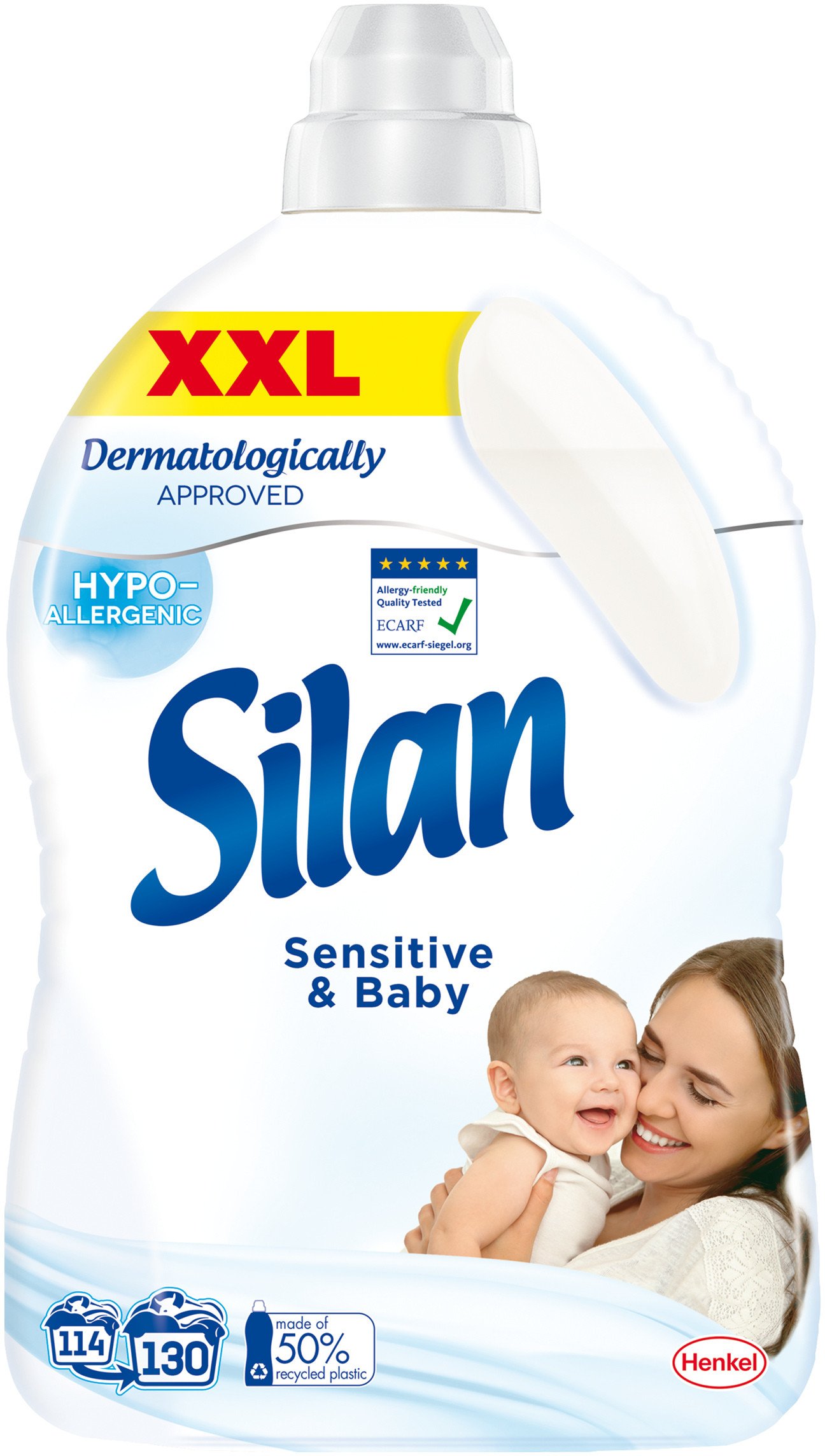 Płyn do płukania Silan Sensitive & Baby 2.86l