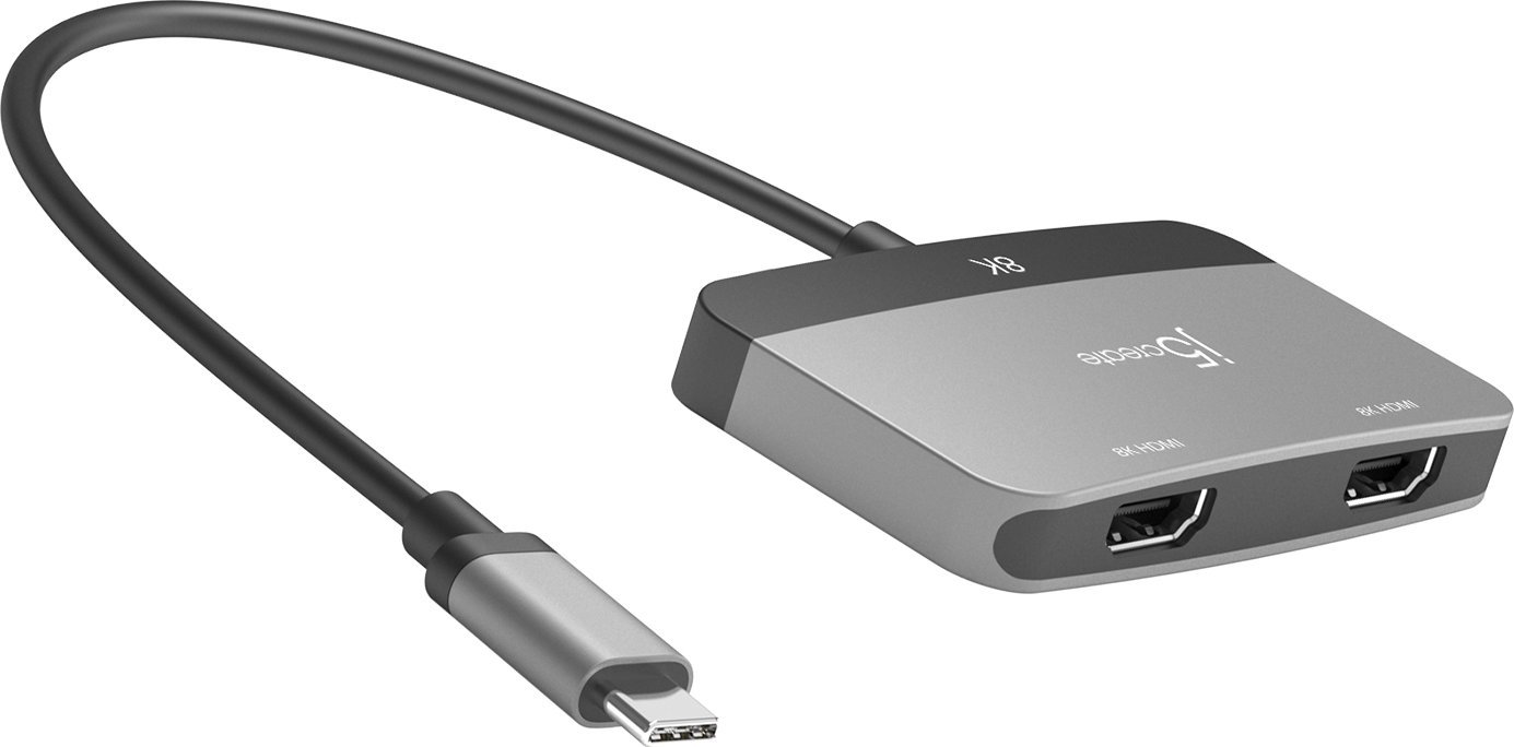 Adapter USB j5create 8K USB-C TO DUAL HDMI DISPLAY