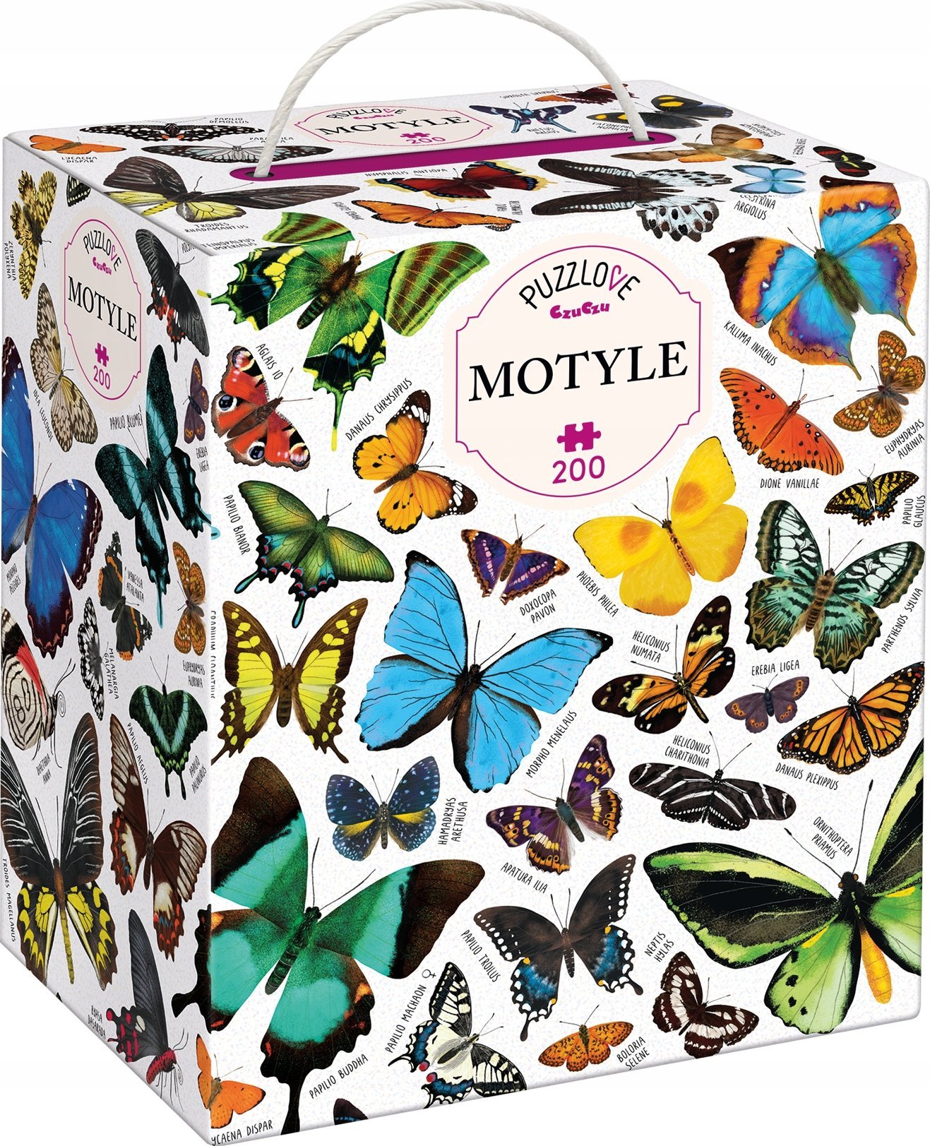 CzuCzu Puzzlove Motyle 200el puzzle rodz.93648