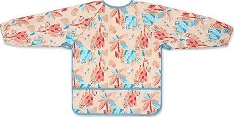 BabyOno Śliniak z długim rękawem Jungle 1477/02