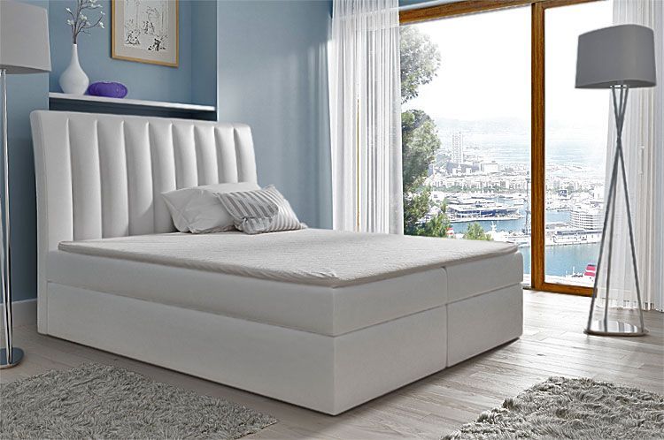 Elior Łóżko kontynentalne Lando 200x200 - 44 kolory