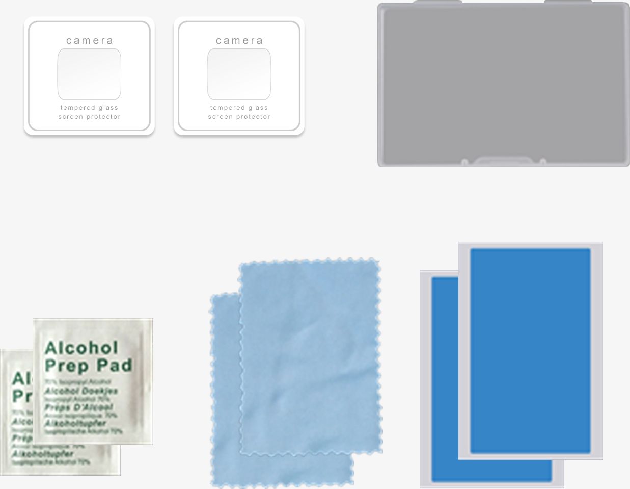 SunnyLife Zestaw 2 Szt Osłon Szkło Na Obiektyw Do Dji Air 2s