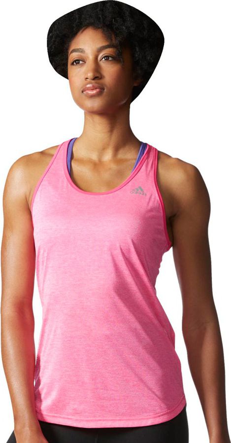 Adidas Koszulka Keyhole Tank różowy r. M (AJ1052)