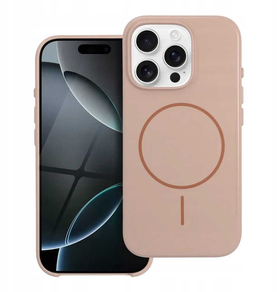 Etui na iPhone 17 Air Glossy Mag Cover zgodny z MagSafe złote