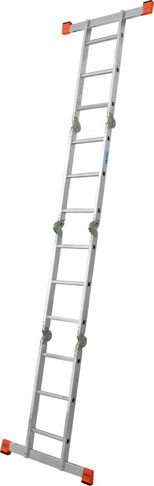 Krause DRABINA PRZEGUBOWA MULTIMATIC 4X3 Z PLATFORMĄ MONTO KRAUSE