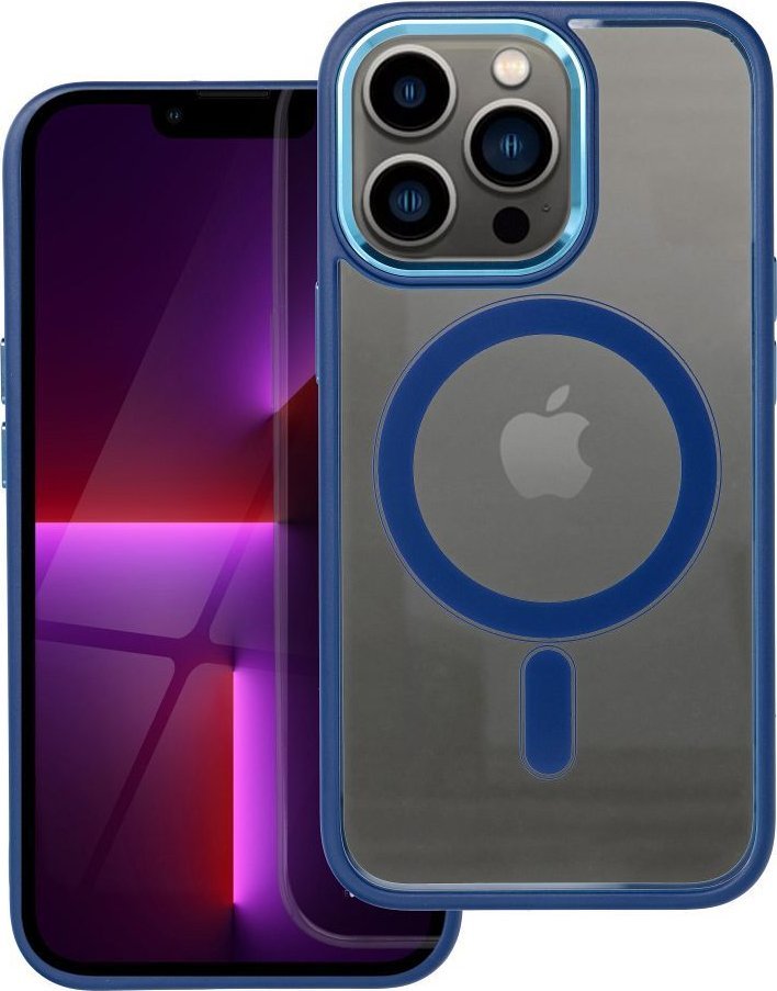 OEM Futerał COLOR EDGE MAG COVER kompatybilny z MagSafe do IPHONE 13 Pro niebieski