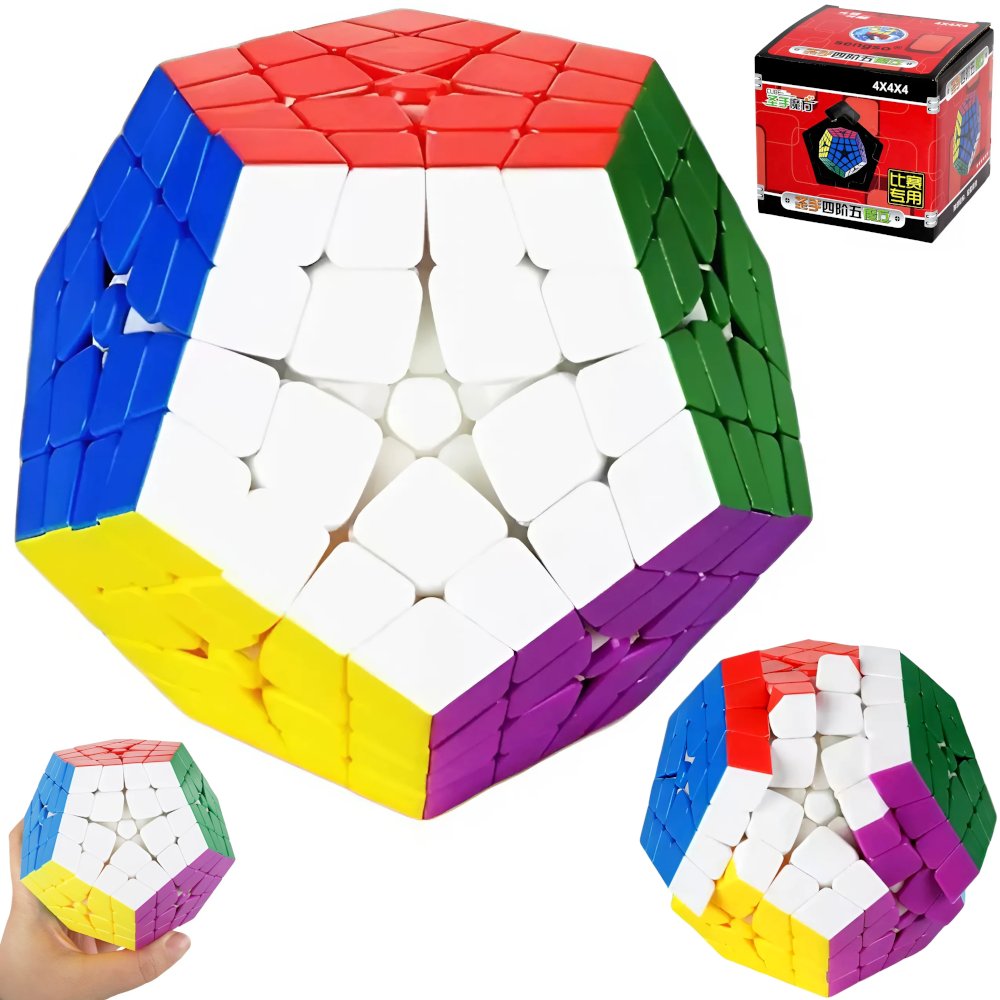 KOSTKA RUBIKA MEGAMINX SENGSO MASTER KILOMINX 4x4 TRUDNA UKŁADANKA ŁAMIGŁÓWKA