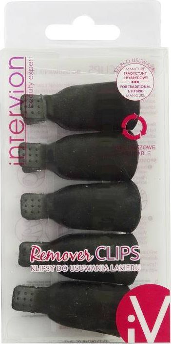 Inter-Vion INTER-VION_Remover Clips klipsy do zdejmowania lakieru 5szt.
