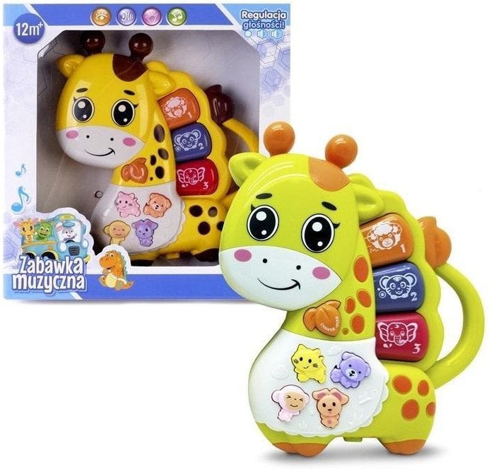 Zabawka muzyczna Żyrafa