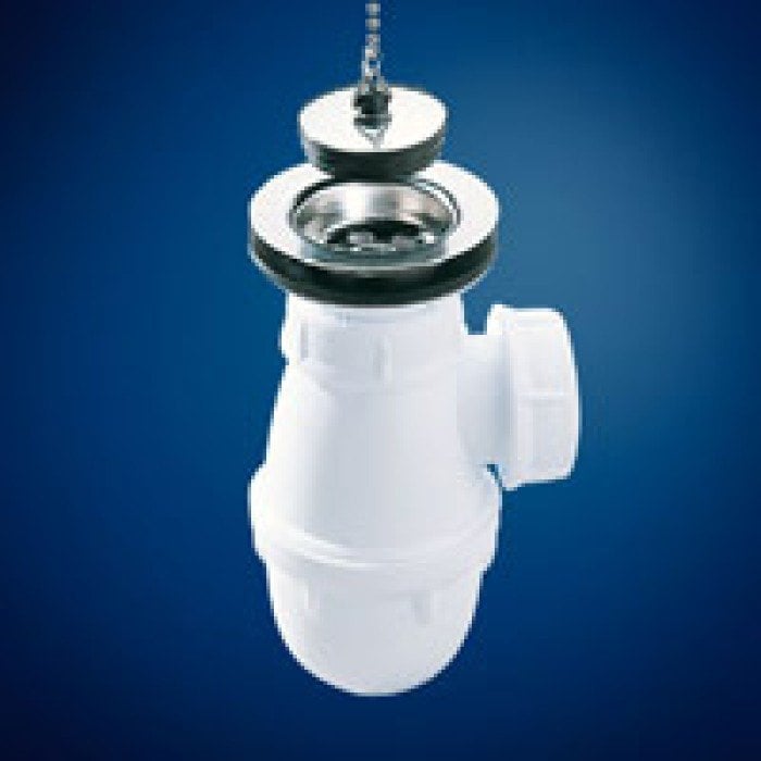 WASHBASIN SIPHON WITH COVER CL217