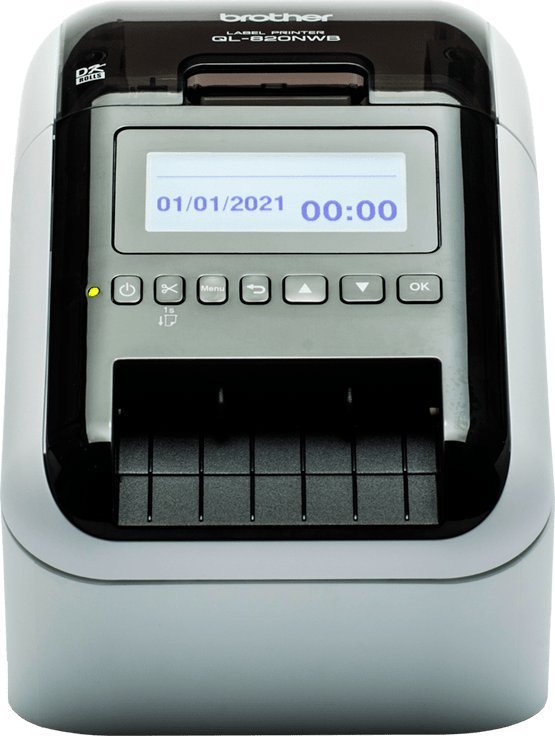 Drukarka etykiet Brother Brother QL-820NWBcVM drukarka etykiet bezpośrednio termiczny 300 x 600 DPI 176 mm/s Przewodowy i Bezprzewodowy Przewodowa sie